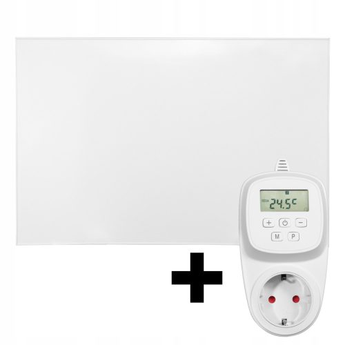 Infrared heater, electric wall IR panel 360 W with thermostat