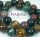  Natural Beautiful Agate Silver Necklace