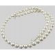  Real Beautiful Pearls Necklace Certificate Silver