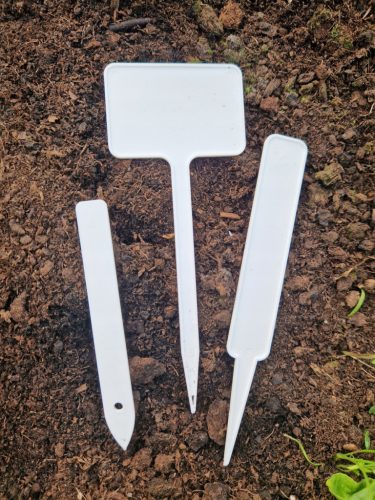  Freestanding sign white 60 x 15.5 cm 50 pcs.