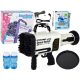Soap Bubble Machine Soap Bubbles Electric Gun Black
