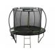 LEAN Sport Max 8ft Trampoline Black and Green