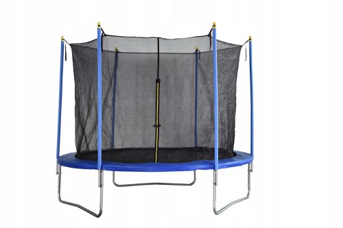 trampoline with safety net 249.5 x 209 cm