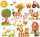 Wall sticker ANIMALS FARM COUNTRY 50x100cm FM2