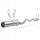  UpForm smooth slightly bent bar 120 cm / 50 mm