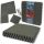  BLACK PUZZLE MAT FOR EXERCISES RUBBER FOR WASHING MACHINE WATERPROOF