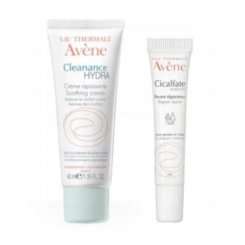  Avene Set Cleanance hydra cream 40 ml + Cicalfate for lips 10 ml
