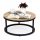  ModernHome 1955 coffee table round 60 x 60 x 31.5 cm in beige tones