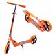  Orange large foldable scooter with brake SUNLIGHT NEON up to 100 kg