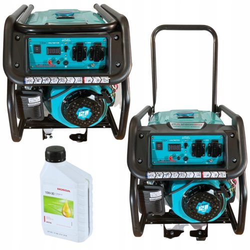 Portable Single-Phase PowerAge 5000 W Gasoline Generator