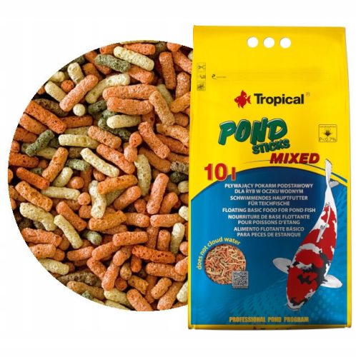  Tropical Pond Sticks Mixed Fish Food 800 g