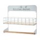  WHITE paper towel holder with shelf 32x29cm
