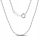  SILVER CHAIN SINGAPORE WEAVE 42 cm 45 cm 47 cm Italian Twisted SILVER 925