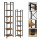  Top Art Industrial Shelf 40.22 cm x 188 cm x 30.12 cm Brown tones