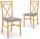  Halmar chair, fabric, shades of grey, 1 pc.