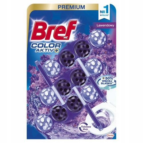  Bref Color Aktiv Lavender WC Hanger 3x50g