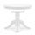  Round kitchen table Halmar, white, 90 x 90 x 75 cm
