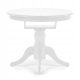  Round kitchen table Halmar, white, 90 x 90 x 75 cm