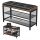  Songmics armoire à chaussures avec siège 80 x 48 x 30 cm noir