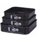  3-piece square cake pan, set, baking tray, 24/26/28 cm