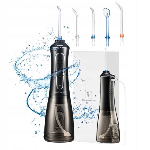  Dental irrigator, cordless, 4 tips, 5 levels, waterproof, IPX7, 30 W
