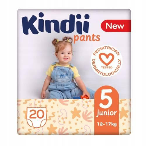  Kindii Absorbent diaper pants junior size 5 (12-17 kg) 20 pieces