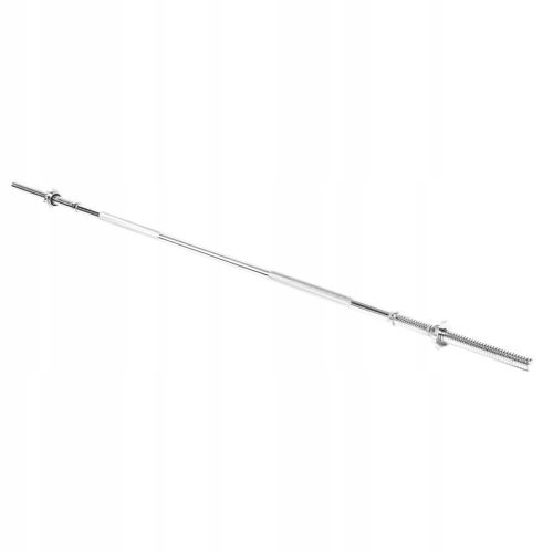  Spokey ARTEUS 213 cm chrome straight bar with clamps