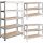  Humberg metal storage rack, 180 x 90 x 40 cm, max. 265 kg per rack