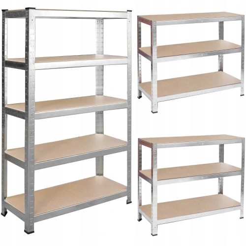  Humberg metal storage rack, 180 x 90 x 40 cm, max. 265 kg per rack