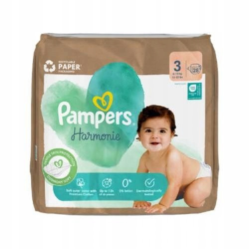  PAMPERS Harmonie Baby 3 diaper pants (28 pcs.)
