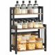  Songmics OFS047B01 wooden spice rack
