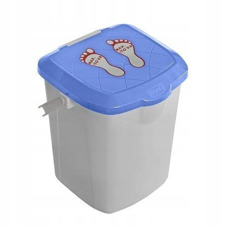  BranQ Stool, shades of blue, 38.5 cm