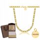  GOLDEN ROYAL MEN'S FULL CHAIN PR. 925 585 FREE ENGRAVING