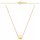  Necklace gold 585 with gold ball super light 50cm
