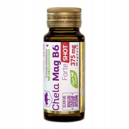  OLIMP Chela Mag B6 Forte Shot glass ampoule 25 ml Flavor: cherry