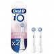  Original Oral-b iO Ultimate Clean Black Tips, white, 2 pieces