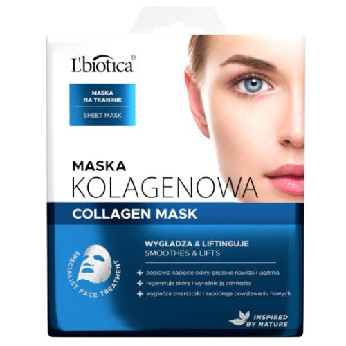  L'biotica collagen smoothing and lifting face mask 23 ml