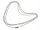  ŁL287 BALL CHAIN DOG TAG STEEL 12pcs