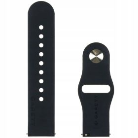    Garett black silicone strap 20mm for Kids Nice PRO 4G smartwatch