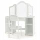  Children's dressing table 2 in 1 with mirror + chair