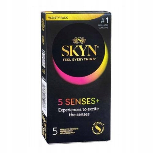  CONDOMS UNIMIL SKYN 5 Senses MIX 5 pieces
