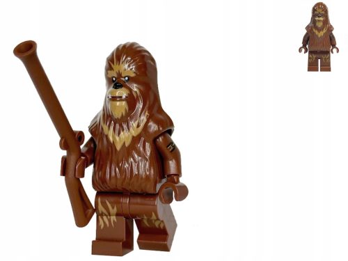  Unique LEGO STAR WARS - Wookie + weapon! (Shoulder insignia) 75084 sw0627