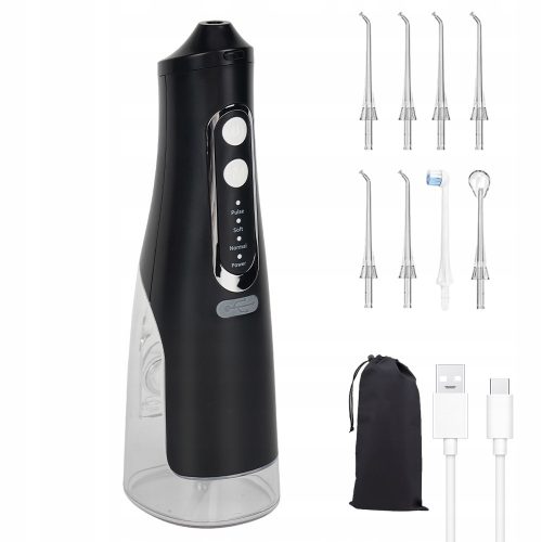  CORDLESS DENTAL TEETH CLEANER, 4 MODES, 8 NOZZLES