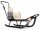  Comfortable children's SLED with backrest and pusher. Warm mattress WOOL 401