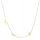  CELEBRITY NECKLACE GOLD SURGICAL STEEL 316L
