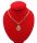  Golden SET made of 316L surgical steel Z880 FATIMA'S HAND FATIMA