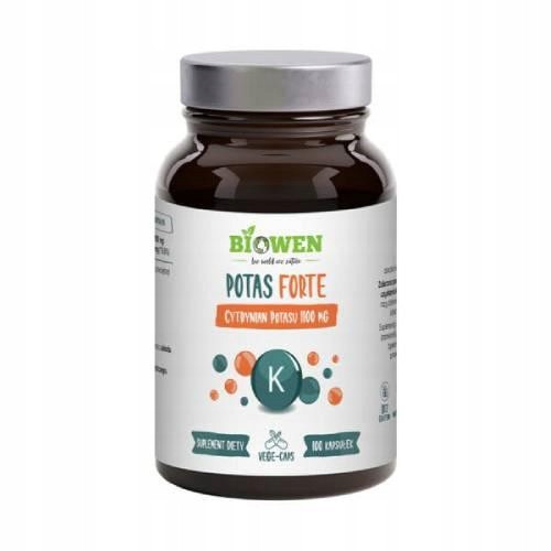  Potassium Forte - potassium citrate 1100 mg Biowen 100 capsules