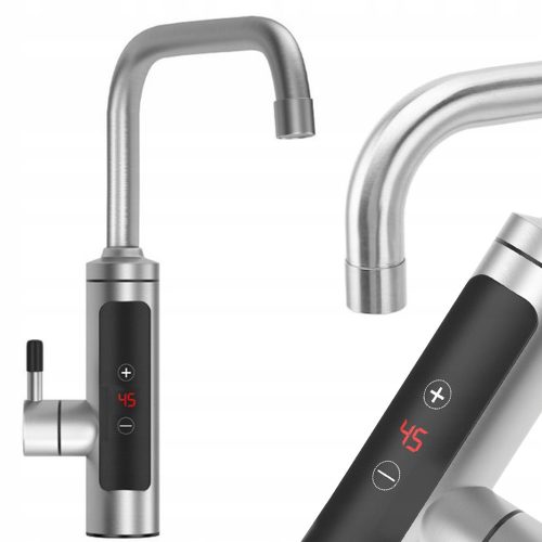  Electric instantaneous water heater faucet kitchen mixer lcd 3000w