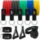  SET OF 5 RESISTANCE BANDS FOR EXERCISES FITNESS BANDS EXPANDER ALPHA