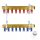  CO manifold 8 circuits brass armed with PEX valves and air vents